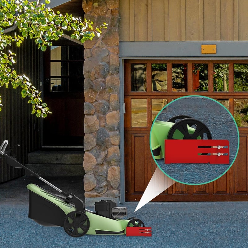 Fengone Mower Wheel Boot Lock for Small Mower Boot Secure on Open Enclosed Trailers or Garage fit Small Mowers Diameters from 8” to 14.5” - Image 3